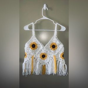 Crochet Boho Festival Top
